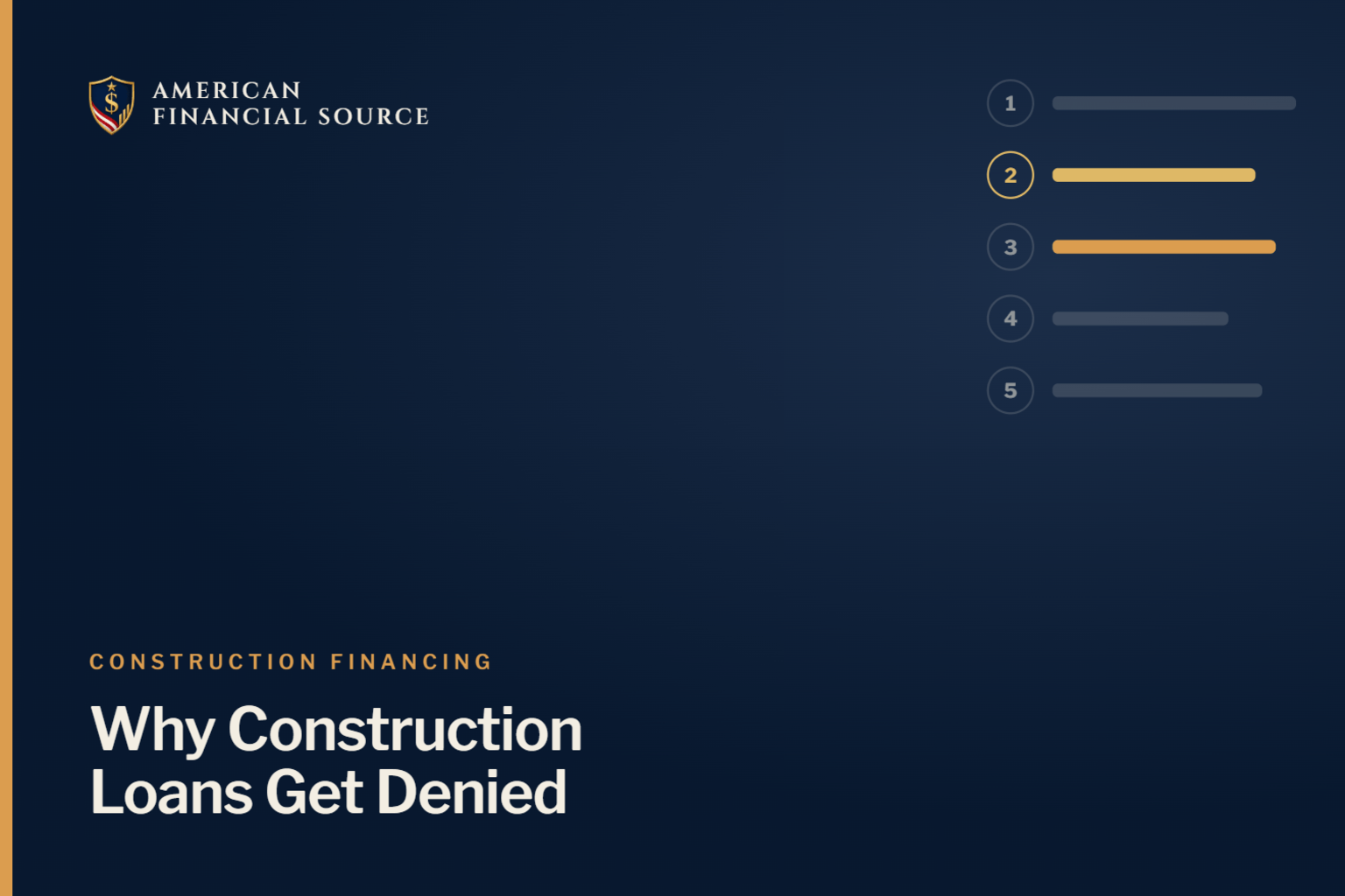 Common Reasons Construction Loans Get Denied (and How to Avoid Them) — construction financing guide illustration