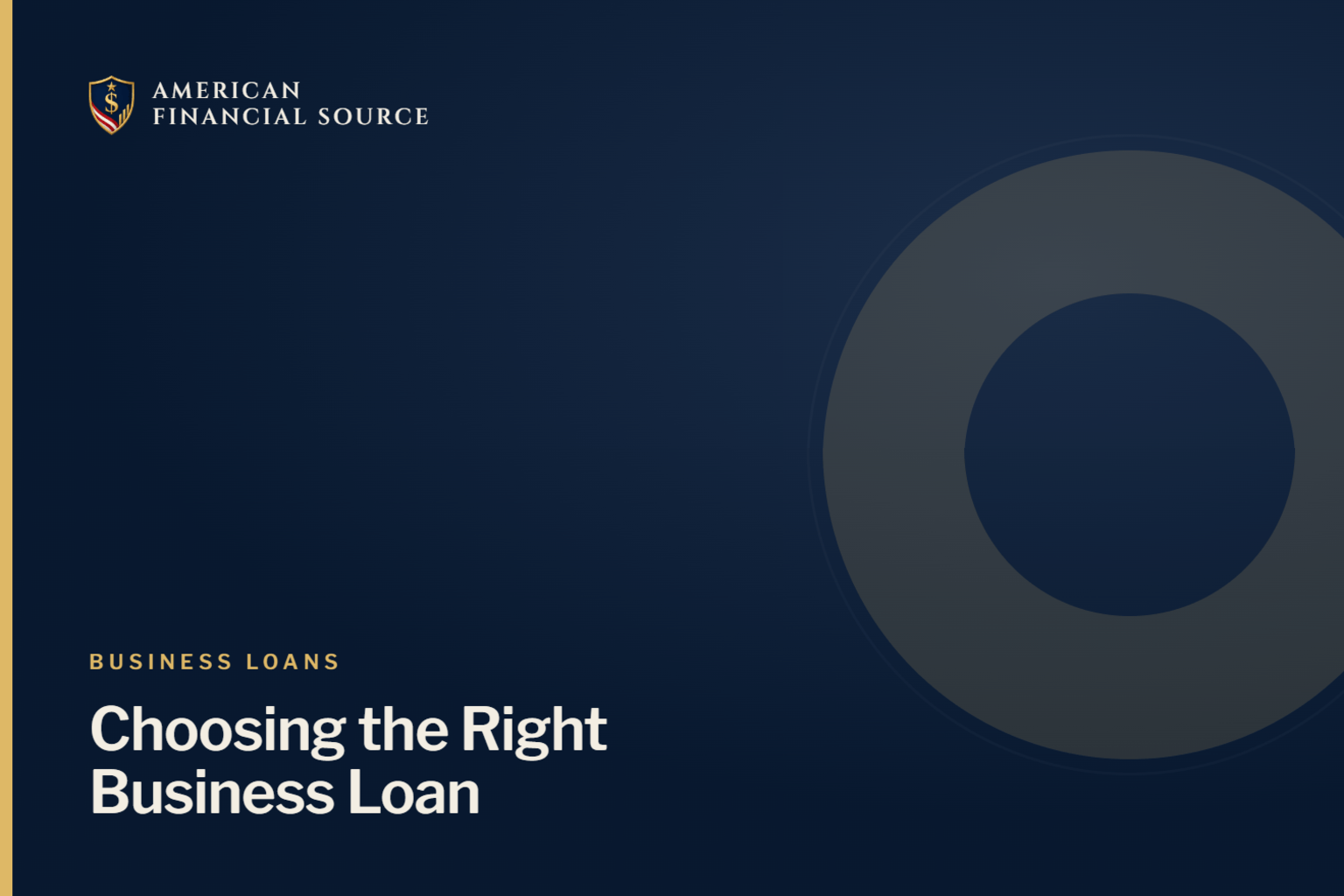 How to Choose the Right Business Loan for Your Company — small business loan guide illustration