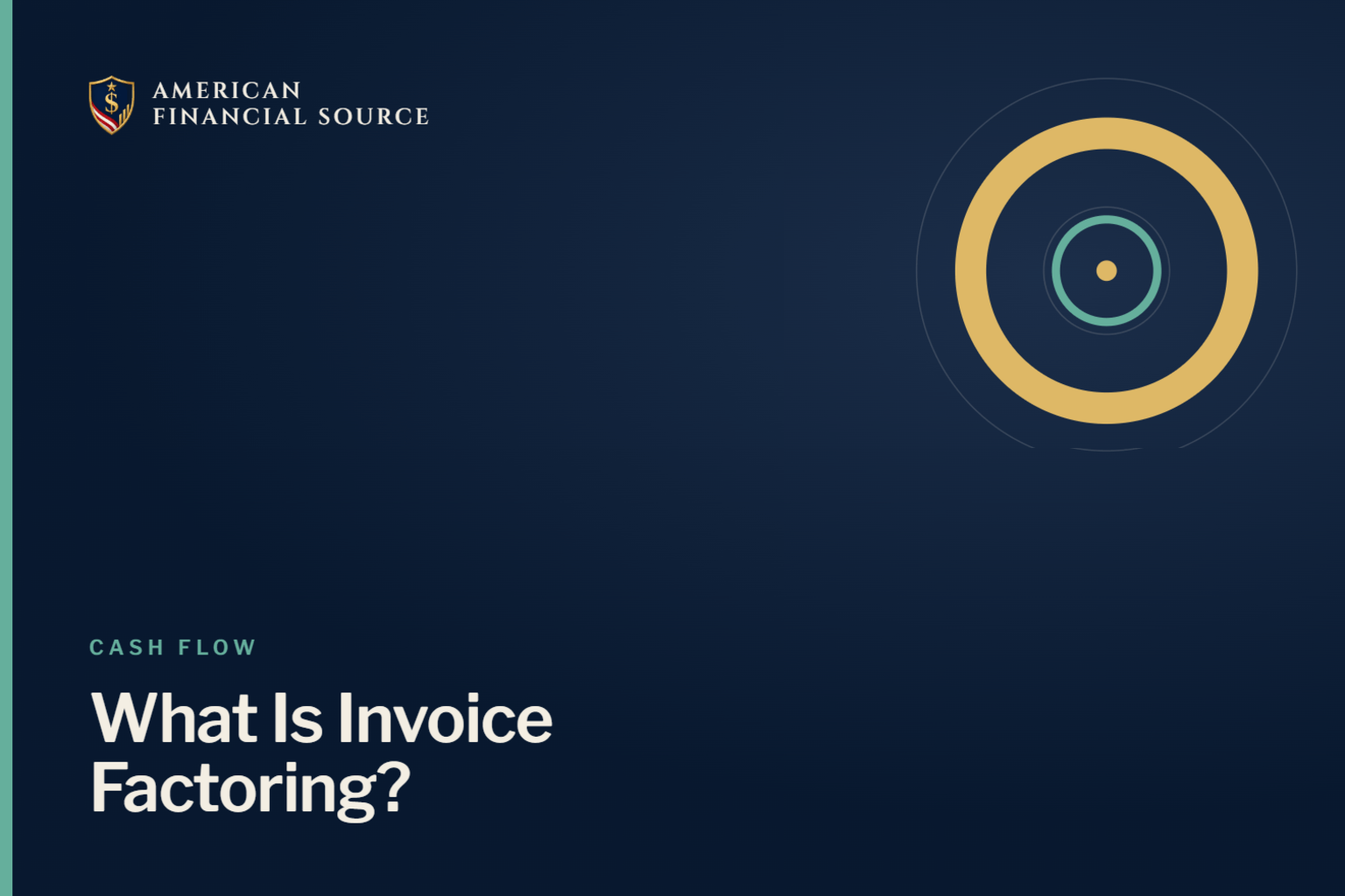 What Is Invoice Factoring and When Should Businesses Use It — business funding education illustration