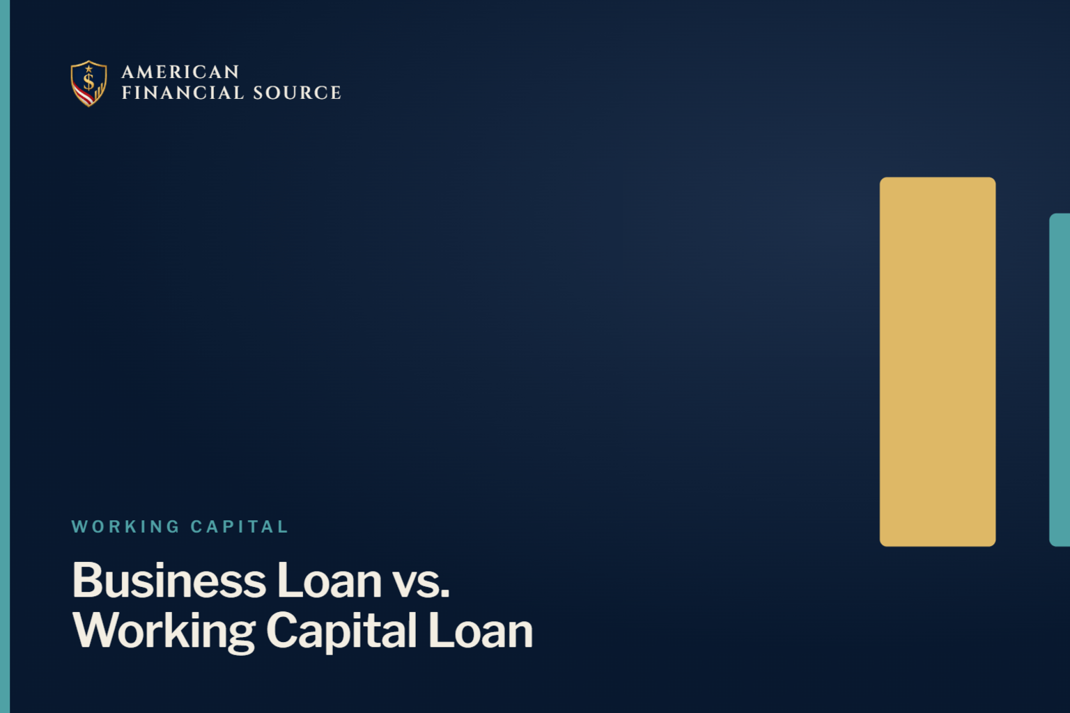 Business Loan vs Working Capital Loan: Which is Better for Your Cash Flow — working capital financing illustration