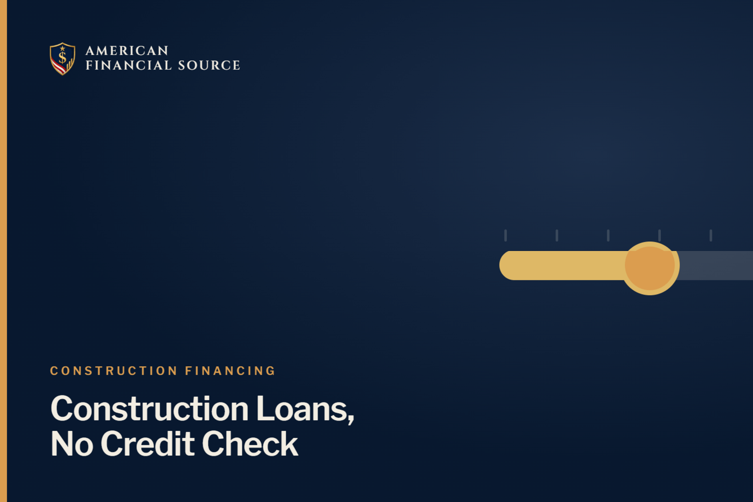Construction Loans with No Credit Check: Fast Funding Options — construction financing guide illustration
