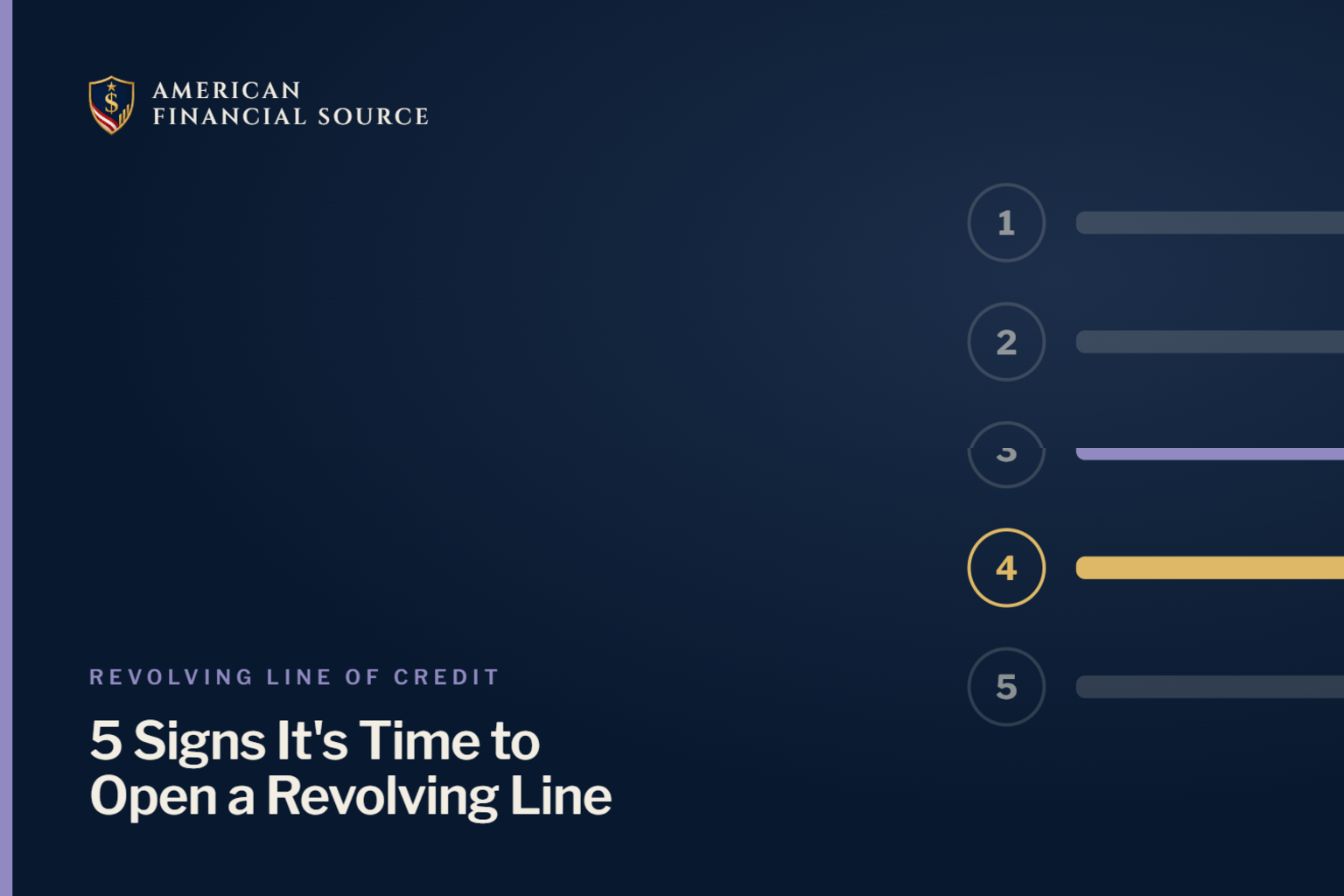 5 Clear Signs It’s Time to Open a Revolving Line of Credit for Your Business — revolving line of credit illustration
