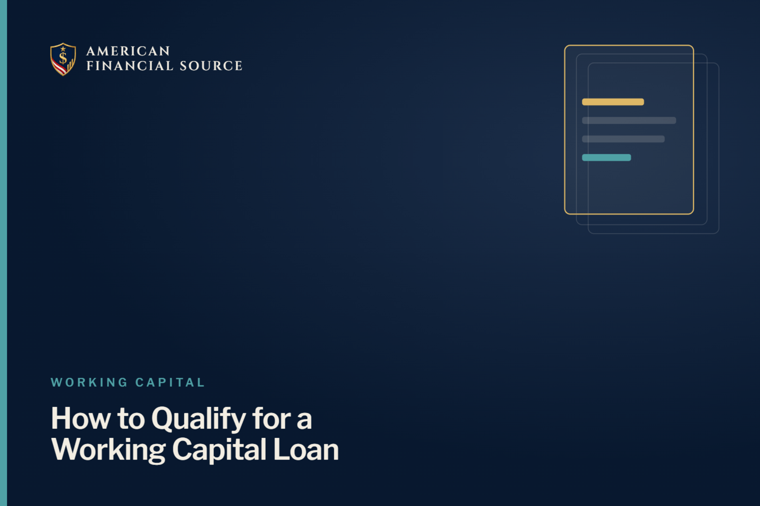 How to Qualify for a Working Capital Loan in 2024 — working capital financing illustration