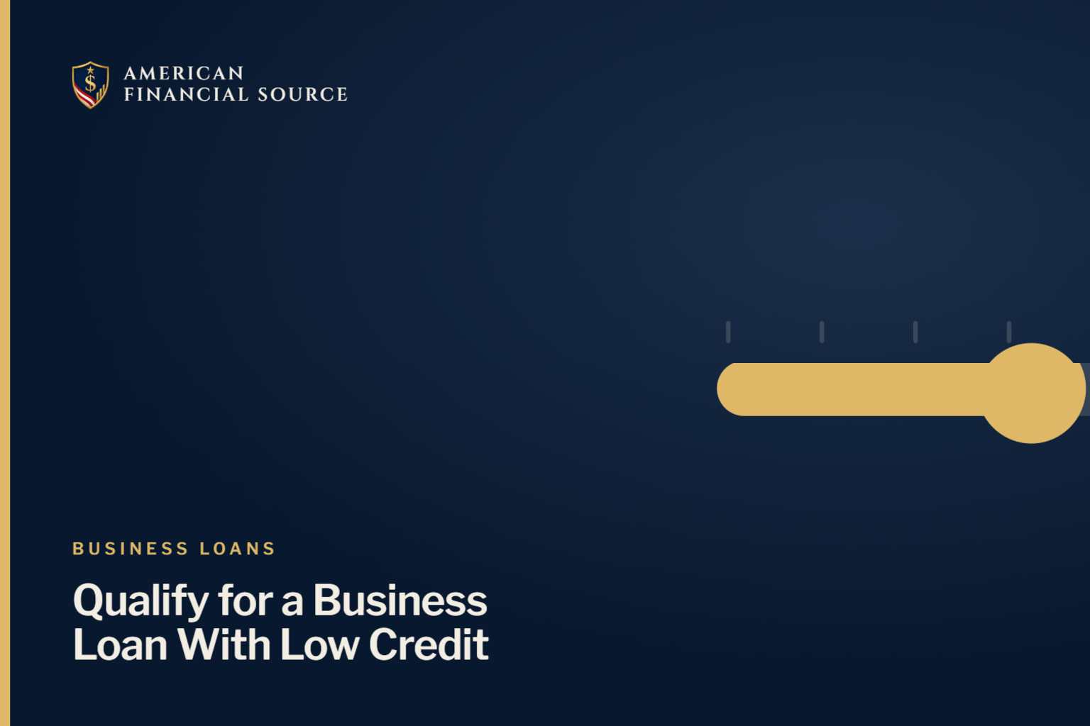 How to Qualify for a Business Loan Even with Low Credit — small business loan guide illustration